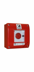 Spamel Ruční požární hlásič A n/t OP1 1NO 1NC 230V OP1-W01-A11-230