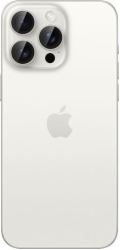 Spigen Spigen Glass tR EZ Fit Optik Pro 2 ks, bílá titanová - iPhone 15 Pro/15 Pro Max