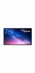 Optoma 5753RK IFPD 75" - interaktivní dotykový, 4K UHD, multidotyk 40prstu, Android 13,  8GB RAM / 64GB ROM