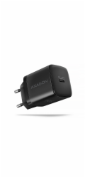 AXAGON ACU-PD30, Sil nabíječka do sítě 30W, 1x port USB-C, PD3.0/PPS/QC4+/SFC/AFC/Apple, černá