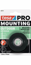 Páska tesa® Mounting PRO Outdoor, montážna, obojstranná, lepiaca, 19 mm, L-1,5 m