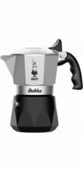 Bialetti Brikka Moka konvička 0,1 l Černá, Nerezová ocel