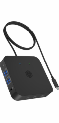 IB-DK4090-C 12-v-1 dokovací stanice, 3x HDMI, LAN, USB, PD až 100W