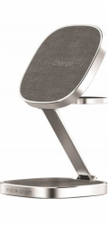 Stříbrná nabíječka Mobile Origin TravelCharge PRO