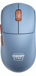 Cherry Bezdrátová sluchátka XTRFY M68 (světle modrá/měděná)