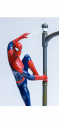 Stolní LED lampa Spiderman