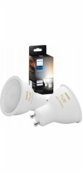 Philips Hue Set GU10 BT 2er  5W 400lm White Ambiance