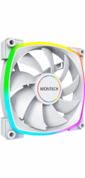 Montech AX140 PWM 140x140x25 (bílá, 140 mm)