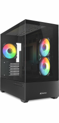 Sharkoon MK6 RGB (černá, tvrzené sklo x 2)