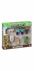 MINECRAFT 3D ERASERS - 8 PACK DELUXE BOX VER.A