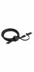 Belkin BOOST CHARGE 2-in-1 Cable  USB-C/Lig.1,5m sw.CAC003hq1.5MBK