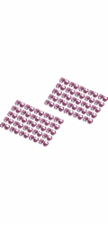 Digitus DIGITUS Farbclips für Patchkabel 100Stk. purpurová