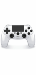 Cirka NuForce Wireless Game Controller for PS4/PC/Mac (White)