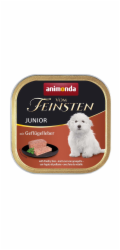 ANIMONDA Vom Feinsten Junior Poultry liver - vlhké krmivo pro psy - 150g