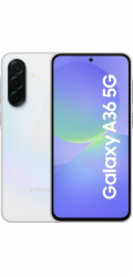 Samsung Galaxy A36 5G 128GB (Awesome White, Android 15, 6 GB)