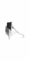 ERGOTRON LX Pro Desk Dual Direct Arm , stolní rameno pro 2 monitry, bílá