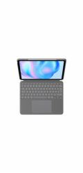 Logitech Combo Touch (šedá, německé rozložení, nůžkový mechanismus, pro iPad Air 13 (M2 a M3))