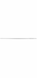 Násada na bazénový kartáč teleskopická 120 - 360 cm stříbrná