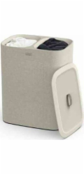 Joseph Joseph Tota 90L Ecru  Laundry Separation Basket