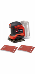 Einhell Power X-Change Akku-Faust-Schwingschleifer TE-OS 18/113 Li-Solo, 18Volt (rot/schwarz, ohne Akku und Ladegerät)