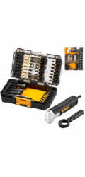 Dewalt FLEXTORQ Bit-Satz DT70782, 33-teilig, im McLaren Design (inkl. Winkelvorsatz mit Basiskopf und Handgriff, in TOUGH CASE)