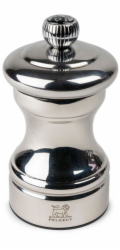 Peugeot Bistro Chef Shiny Pepper  Mill 10cm stainless steel silver