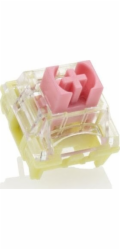 Ducky Ducky TTC Gold Pink Switch, mechanický, 3pinový, lineární, MX-Stem, 37g - 110 kusů