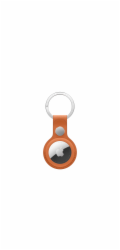AirTag FineWoven Key Ring - Fox Orange