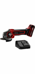 Einhell Power X-Change Akku-Winkelschleifer TE-AG 18/125-2 Li Kit, 18Volt (rot/schwarz, Li-Ion-Akku 4,0Ah)