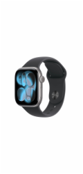 Apple Watch Series 11 GPS 42mm Kozmický sivý hliník s čiernym športovým remienkom - M/L