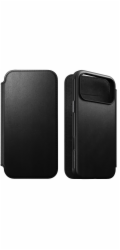 NOMAD pouzdro Modern Leather Folio Magsafe pro iPhone 17 Pro - Black