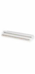 Digitus Modulares Patchpanel, 24-Port, bestückt mit 24x DN-93615 (grau, 1 HE, Rack Mount, geschirmt)