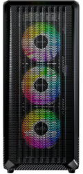 Montech X5  (schwarz, Tempered Glass)