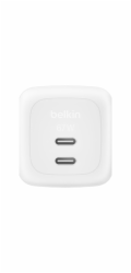 Belkin Charger Dual USB-C 67W  PD + PPS , white      WCH020kqWH
