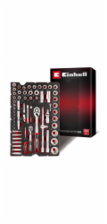 Einhell-KWB Werkzeug-Pad Stecknüsse und Ratschen in E-Case-Einleger (60-teilig)
