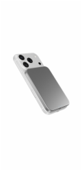 Epico Qi2 5000mAh Alu Mag+ PowerBanka EM51 - stříbrná