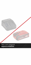 Einhell Akumulátorová hřebíkovačka Power X-Change TE-CN 18/32 Li - bez baterie, 18 V (červeno-černá, bez baterie a nabíječky)