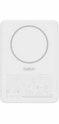 Belkin BoostCharge Slim 5000mAh magnetická powerbanka, 7,5W, bílá, BPD010hqWH