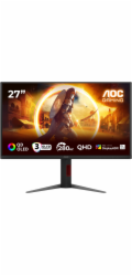 AOC G4 Q27G4ZD počítačový monitor 68,6 cm (27") 2560 x 1440 px Quad HD QD-OLED Černá, Červená