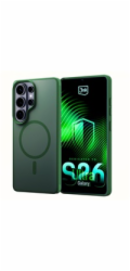 3mk ochranný kryt Smoke MagCase Green pro Samsung Galaxy S26 Ultra