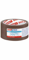 Tesa® BASIC, balicí páska, lepicí, hnědá, 48 mm, L-50m