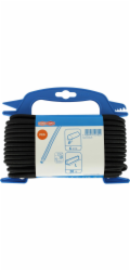 Pletené gumové lano Conacord O 6 mm x 20 m černé
