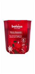 Svicka Bolsius True Glow, 80x73 mm, jablko/skorice, ve skle