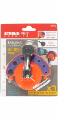Sablona Strend Pro, na vrtani otvoru, s prisavkou, 4-12 mm