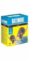 Navnada RATIMOR Brodifacoum pellets, 140 g, na mysi a potkany, granule