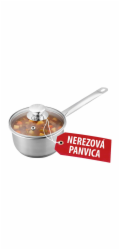 Rajnica MagicHome Chloe, 18 cm, 2 lit. so sklenenou pokrievkou, nerez