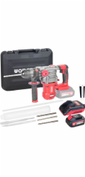 Kladivo Worcraft CRH-S20LiBDM, 20 V Li-ion, ShareSYS, SDS+ 4,5J, bezkartáčové, SET 1x akumulátor 4,0