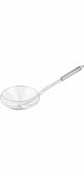 Naběračka MagicHome, odpěňovačka, kuchyňská, sběrač pěny, spirálová, 20 cm, nerez