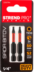 Bit Strend Pro Premium Torx, T 10, bal. 2 ks