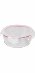 Dóza MagicHome, okrúhla, 950 ml, s vekom, Clip